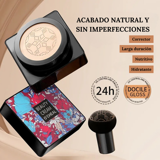 Base de Maquillaje Hidratante, Cobertura Perfecta, Resistente al Agua y Vitamina C